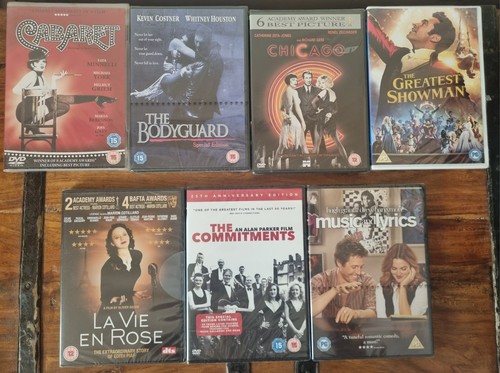 Musical films dvd - films, bundle